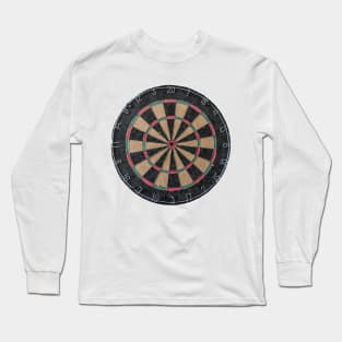 Isolated Dart Board Long Sleeve T-Shirt